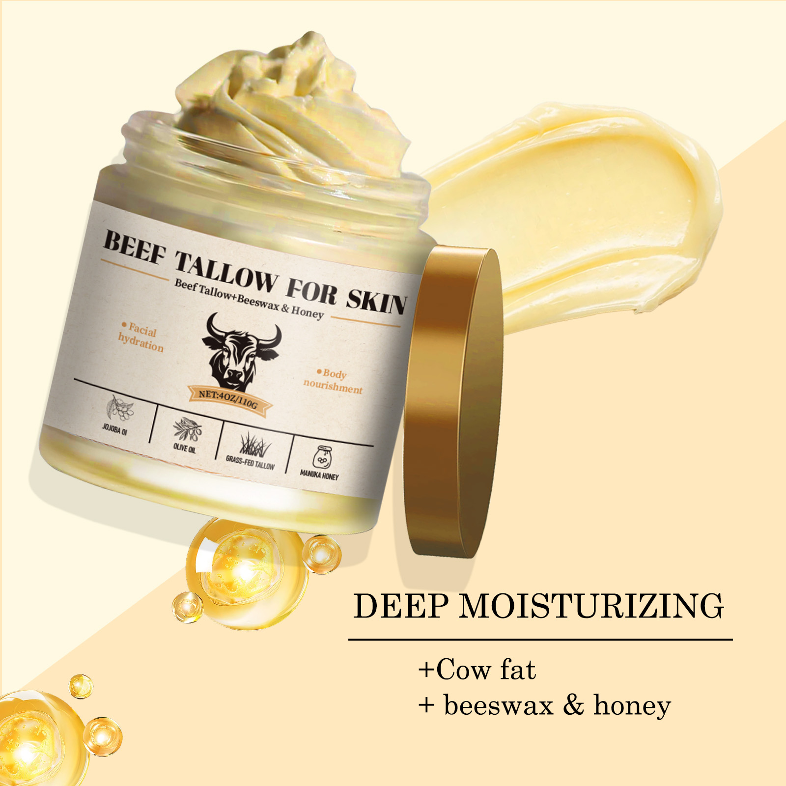 Deep Moisturizing Face & Body Cream